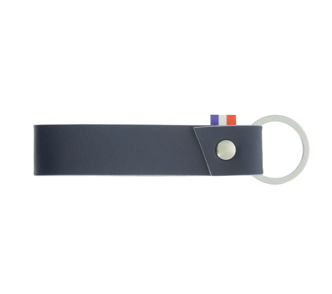 Porte clé cuir Made in France à personnaliser