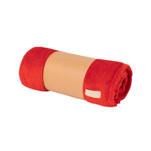 Couverture publicitaire douce 260g/m2 - 130x160cm
