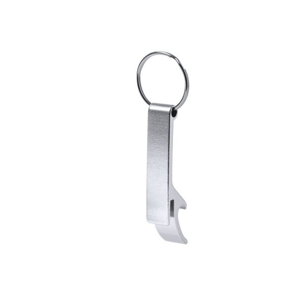 Porte-clés personnalisé avec décapsuleur en aluminium
