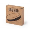 Hub USB publicitaire en paille de blé - Goodies entreprise