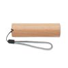 Lampe torche rechargeable personnalisée en bois de hêtre - 5W