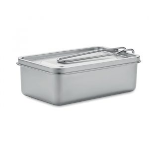 Lunch box personnalisable pour entreprise en acier - 750ml