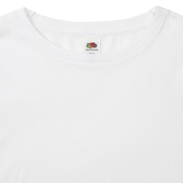 T-shirt blanc avec votre logo - Manche longue 100% coton