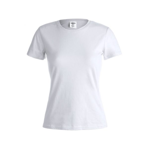 T-shirt publicitaire femme manches courtes 100% coton
