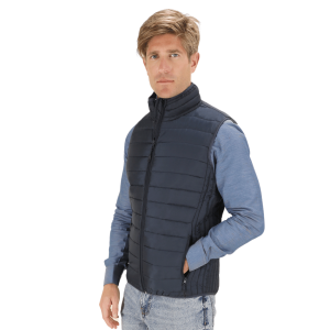 Doudoune publicitaire sans manche en polyester imperméable