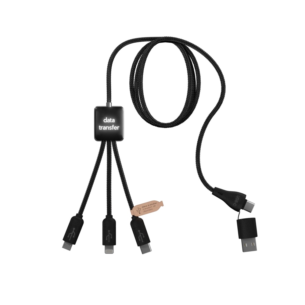 Câble de charge et de transfert avec logo lumineux – 1m