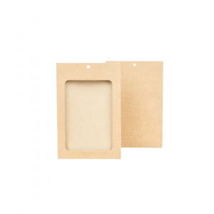 Porte-badge A6 biodégradable personnalisable avec un logo