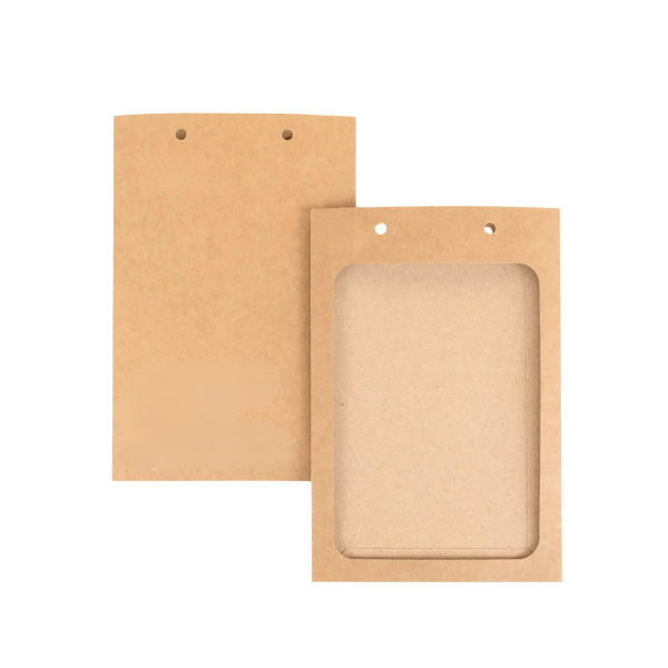 Porte-badge A6 personnalisé double perforation