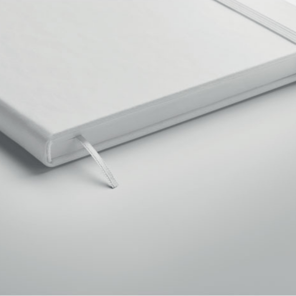 Carnet A5 publicitaire avec papier recyclé - 200 pages