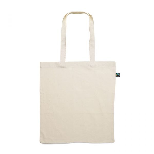 Tote bag en coton équitable personnalisable avec logo - 180 g/m²