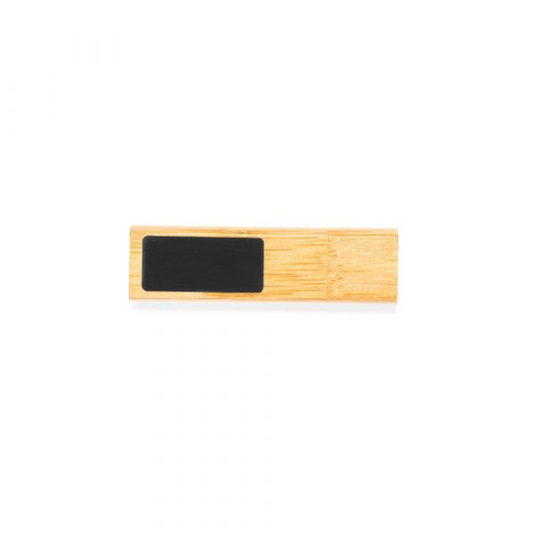 Clé USB en bambou avec logo lumieux personnalisable