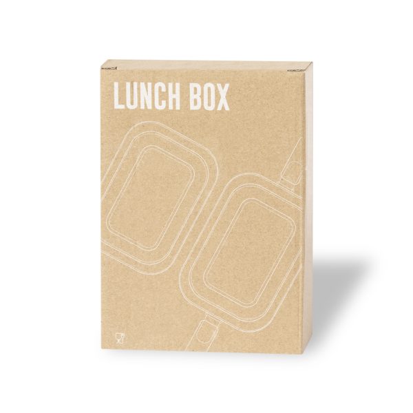 Lunchbox en acier inox personnalisable avec un logo - 750 ml