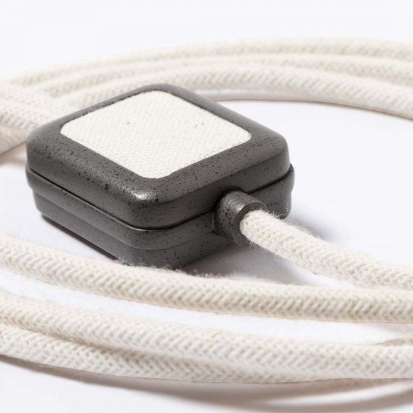 Chargeur de téléphone personnalisable en fibre de café et coton