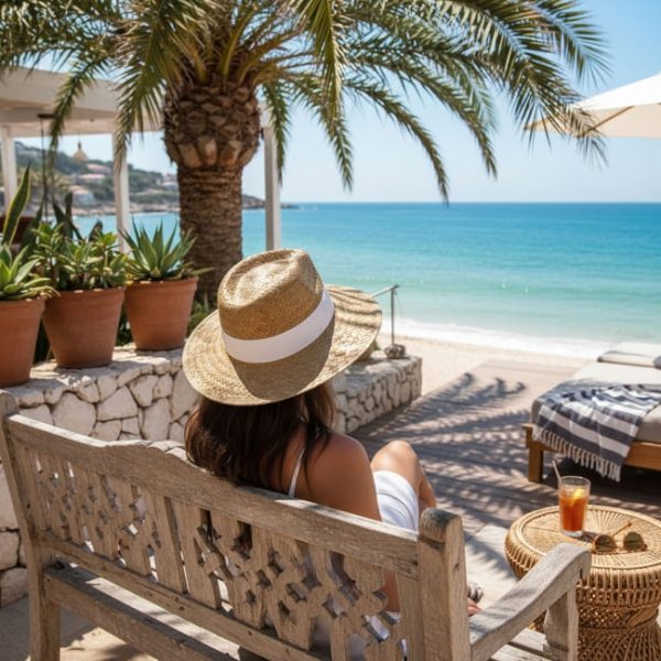 Chapeau de paille Panama personnalisé - Made in UE