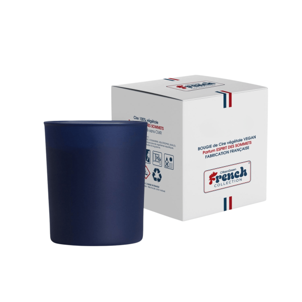 Bougie Made in France en cire végétale – 50 heures