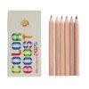 Set de 6 crayons pesonnalisable pour enfants
