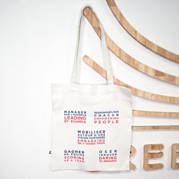 Tote bag en seaqual éco-conçu personnalisable - Made in France