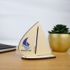 Trophée bateau en bois – 10cm