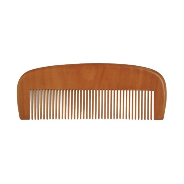 Peigne fin en bois personnalisable avec un logo