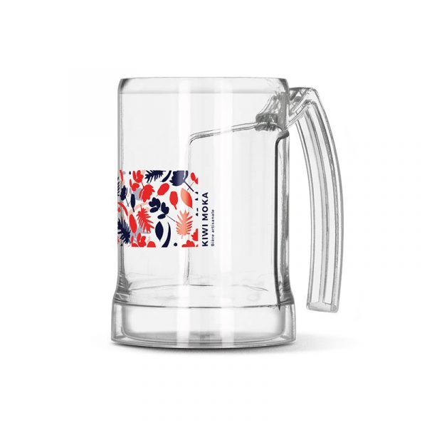 Mug chop de bière publicitaire en tritan - 500 ml