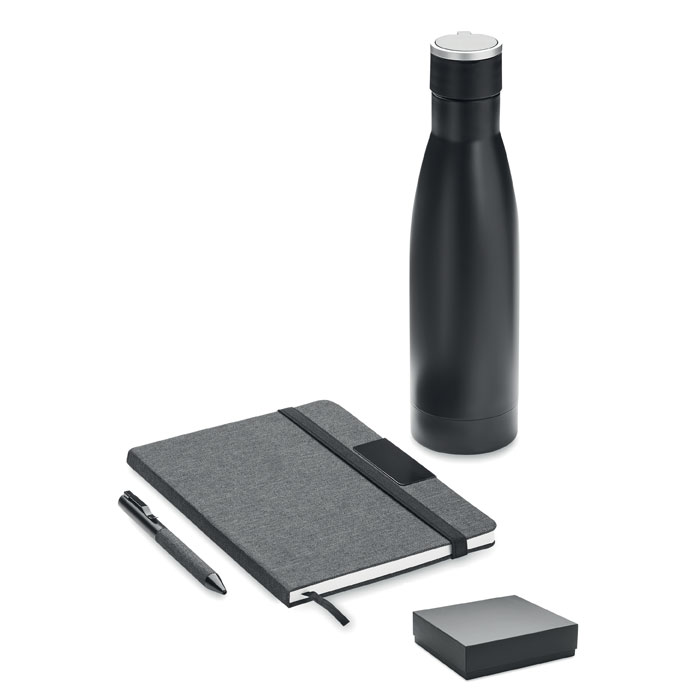 Welcome Pack avec gourde stylo et carnet A5