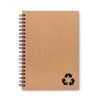 Carnet personnalisé en papier recyclé