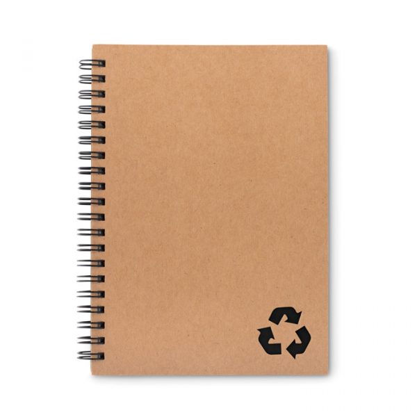 Carnet personnalisé en papier recyclé