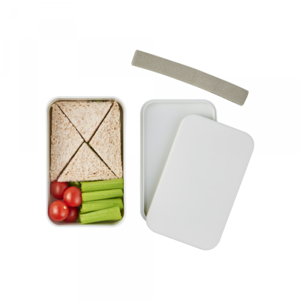 Lunch box publicitaire blanche