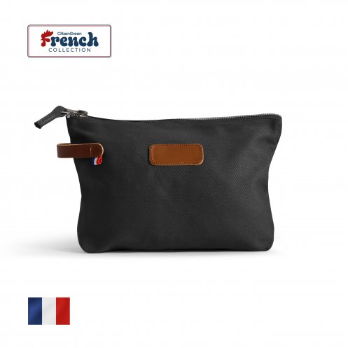 Trousse zippée noir