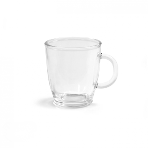 Tasse en verre personnalisée fabriquée en Italie – 380 ml