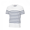 T-shirt marinière personnalisée coton bio épais – 230 gr/m²