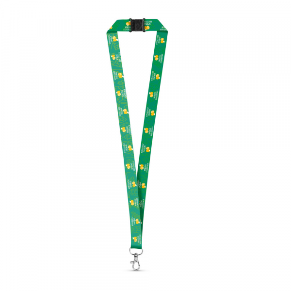 Lanyard publicitaire en RPET