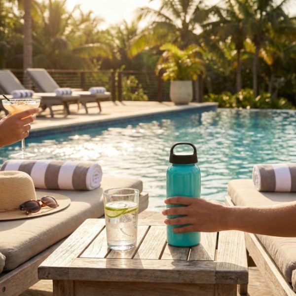 Gourde Made in UE en aluminium recyclé - 450 ml