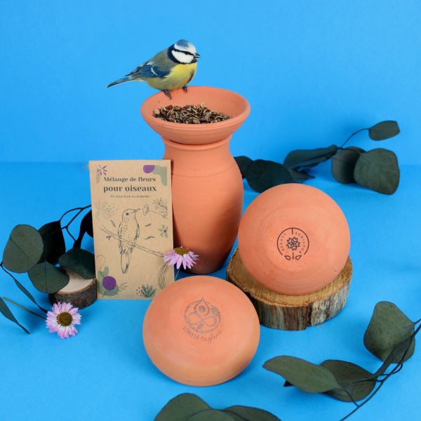 Olla publicitaire en terre cuite