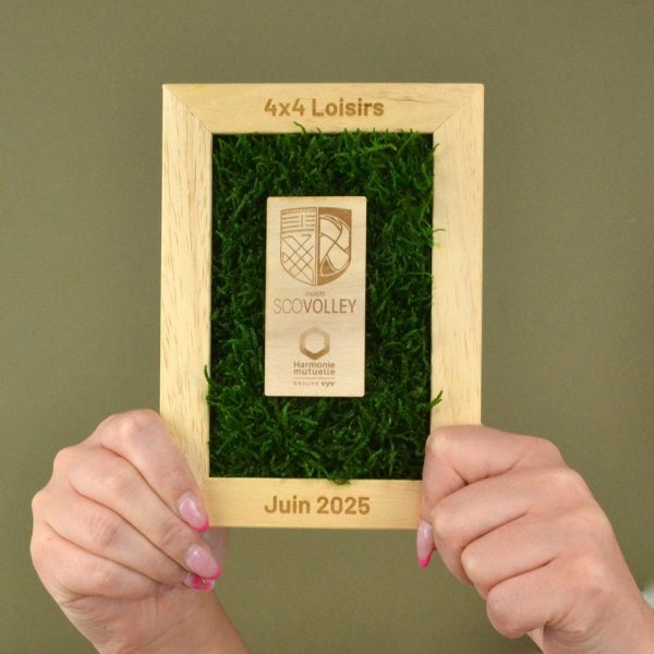 Trophée publicitaire avec mousse