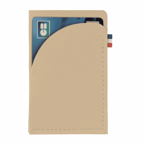 Porte carte personnalisé Made in France en matière végétale