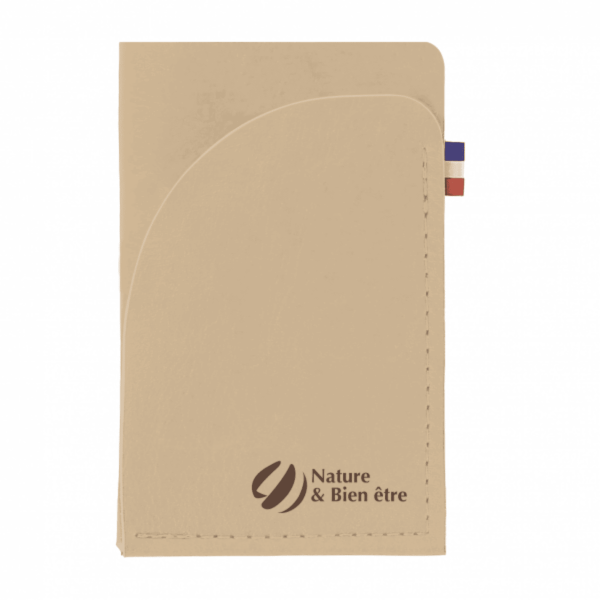 Porte carte personnalisé Made in France en matière végétale