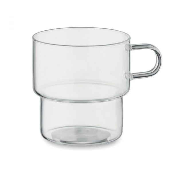 Tasse empilable en verre - 300 ml