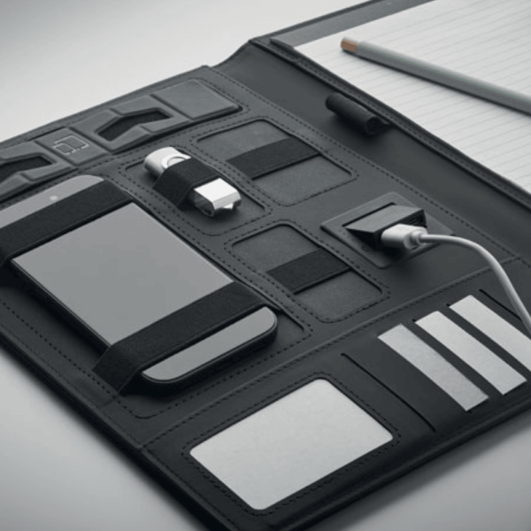 Conférencier de luxe personnalisable avec chargeur de téléphone intégré