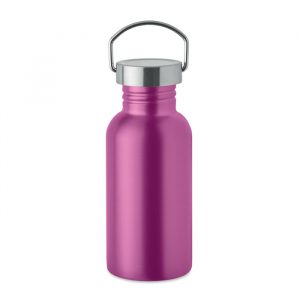 Gourde à simple paroi personnalisée en acier inoxydable recyclé - 500 ml