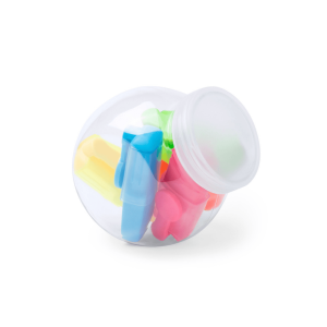 Ensemble de surligneurs personnalisés dans leur flacon