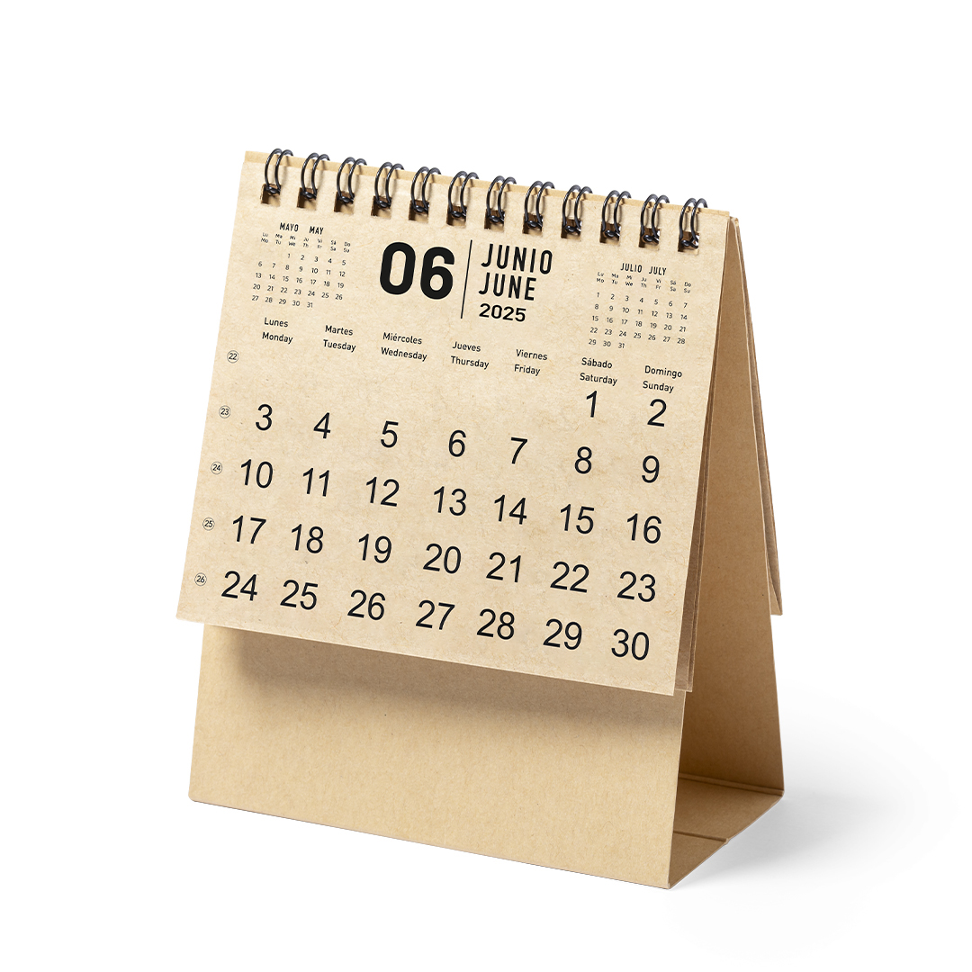 Calendrier de bureau publicitaire