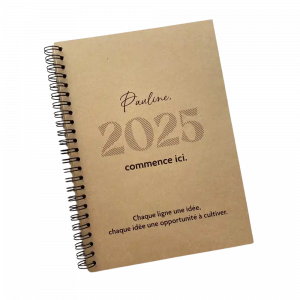 Carnet Made in France personnalisable avec un logo