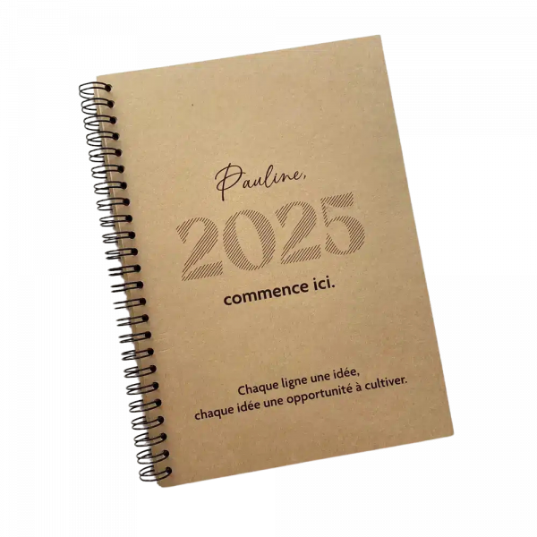 Carnet Made in France personnalisable avec un logo