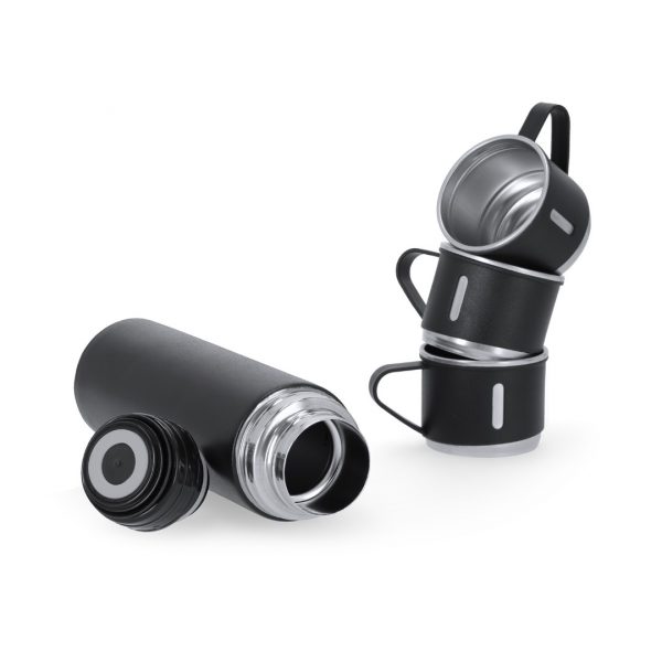Gourde avec deux tasses à personnaliser