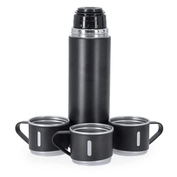 Gourde avec deux tasses à personnaliser