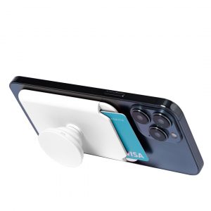 Porte carte pour téléphone publicitaire