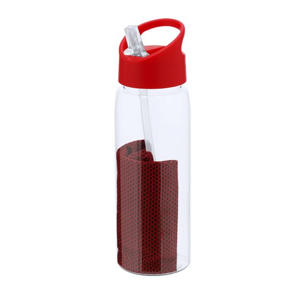 Set gourde et serviette publicitaire