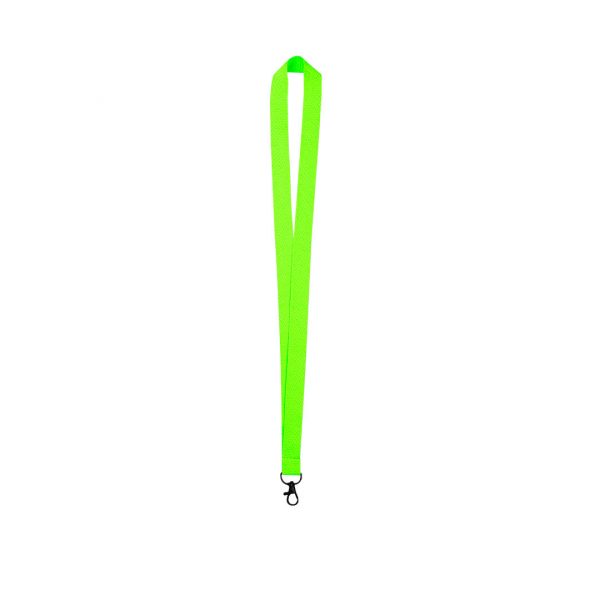 Lanyard fluorescent publicitaire