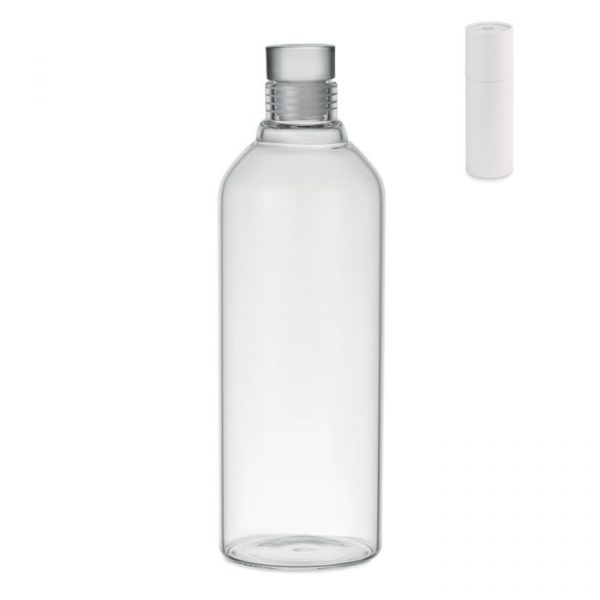 Bouteille en verre sans fuite publicitaire